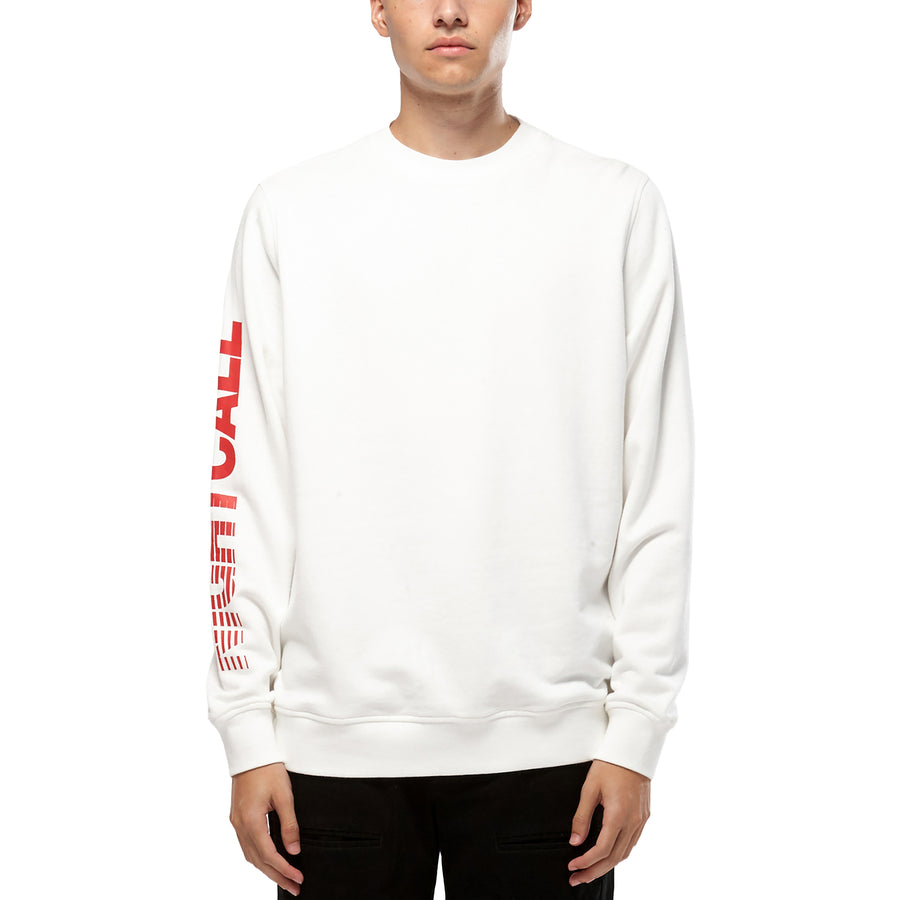 Konus Men's Nightcall Sweatshirt in White - shopatkonus