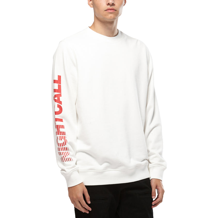 Konus Men's Nightcall Sweatshirt in White - shopatkonus