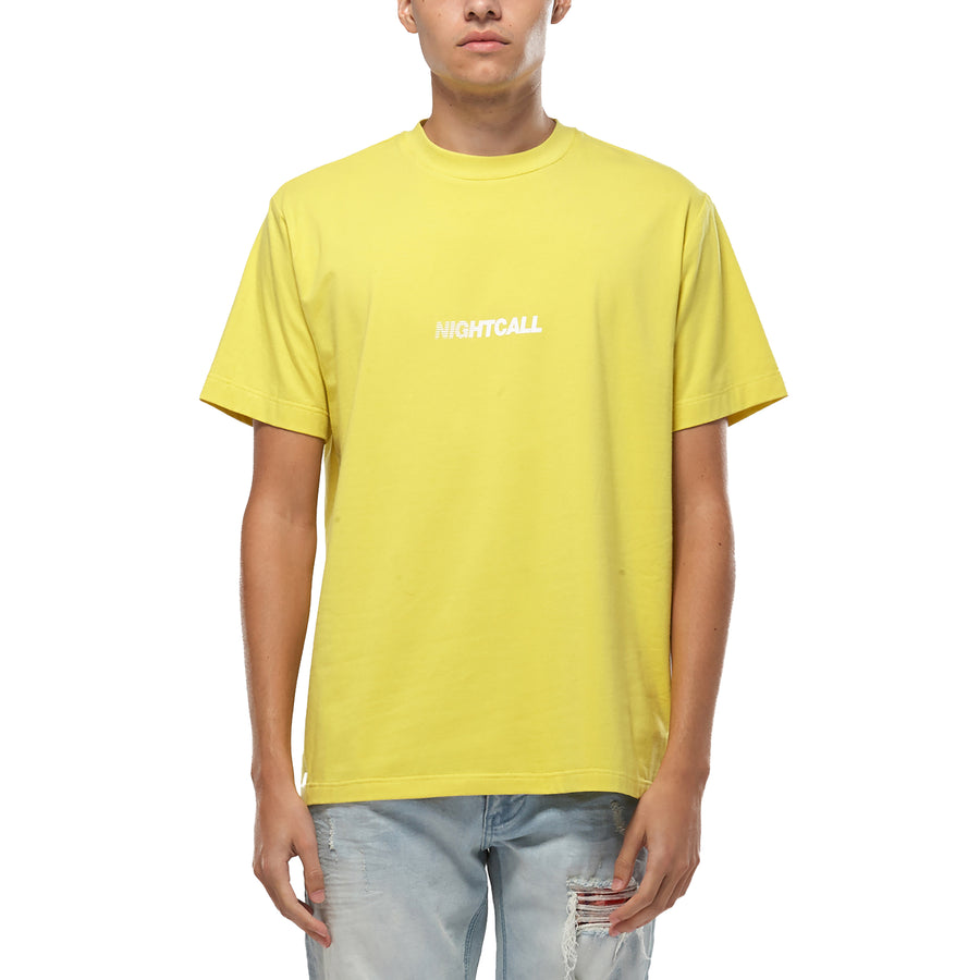 Konus Men's Graphic Tee in Yellow - shopatkonus