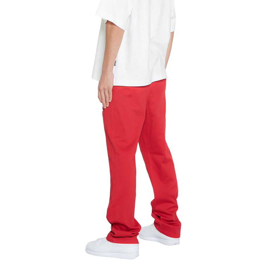 Konus Men's Baggy Chino Pants in Red - shopatkonus