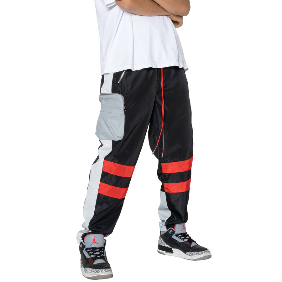 Blank State Men's Cargo Pants [Reflective] in Black - shopatkonus