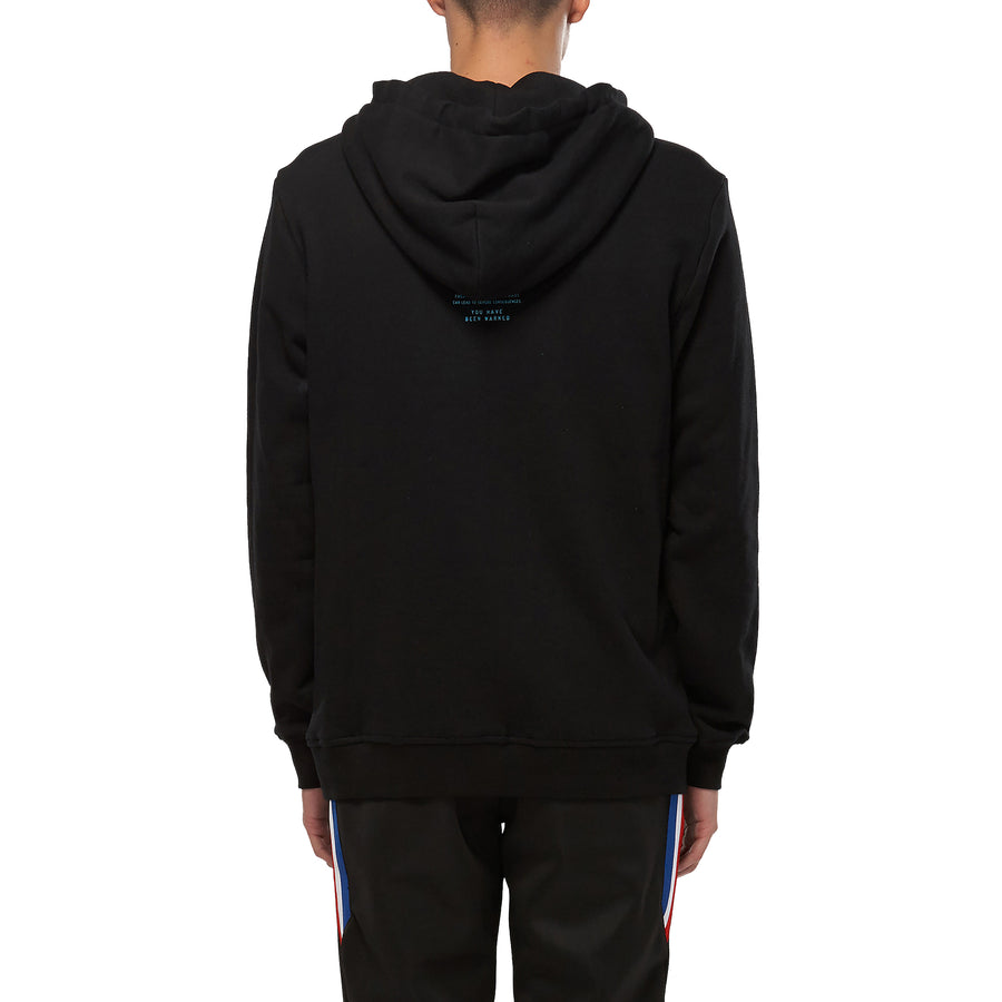 Konus Men's Graphic Pullover Hoodie in Black - shopatkonus