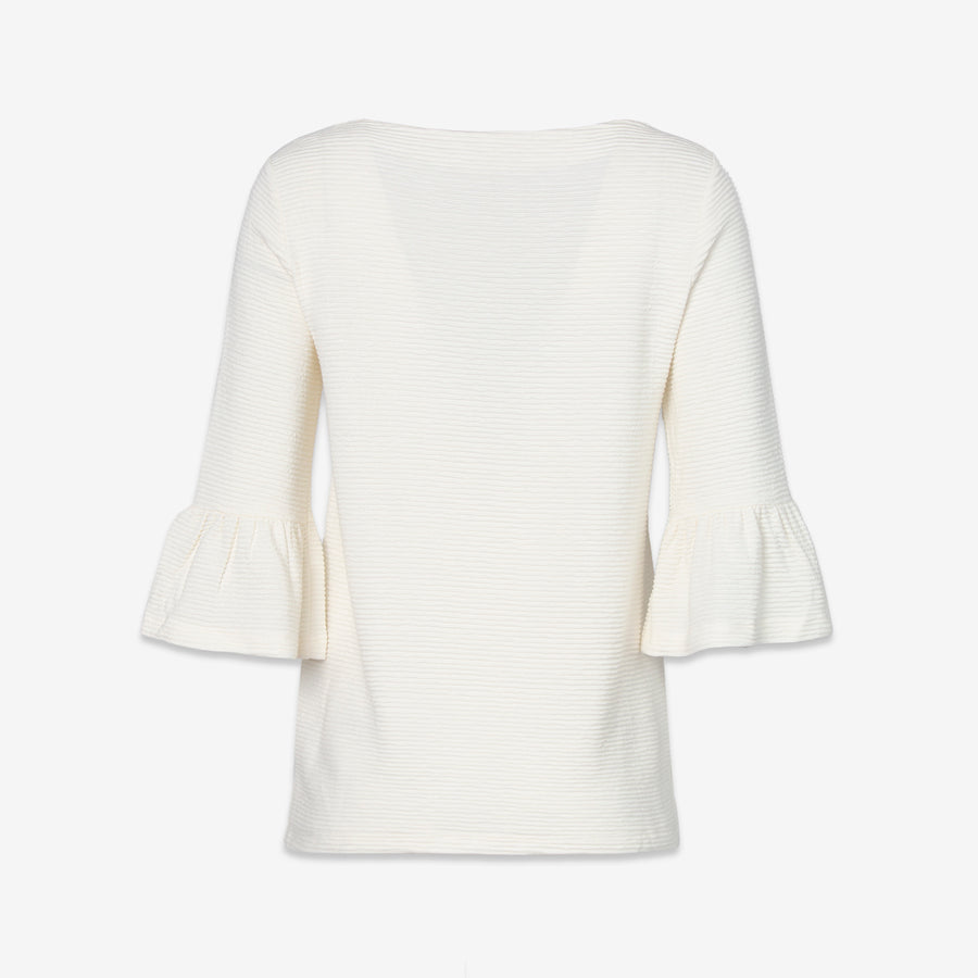 CLOSEOUT Womens Ottoman Rib Knit Blouse