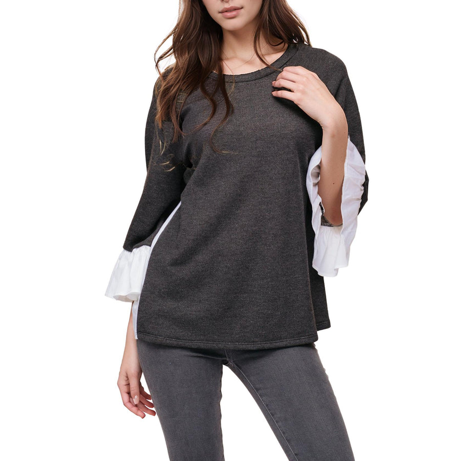 Women's Bell Sleeve Sweatshirt