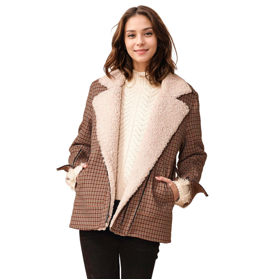 Women's Asymmetrical Zip Front Coat