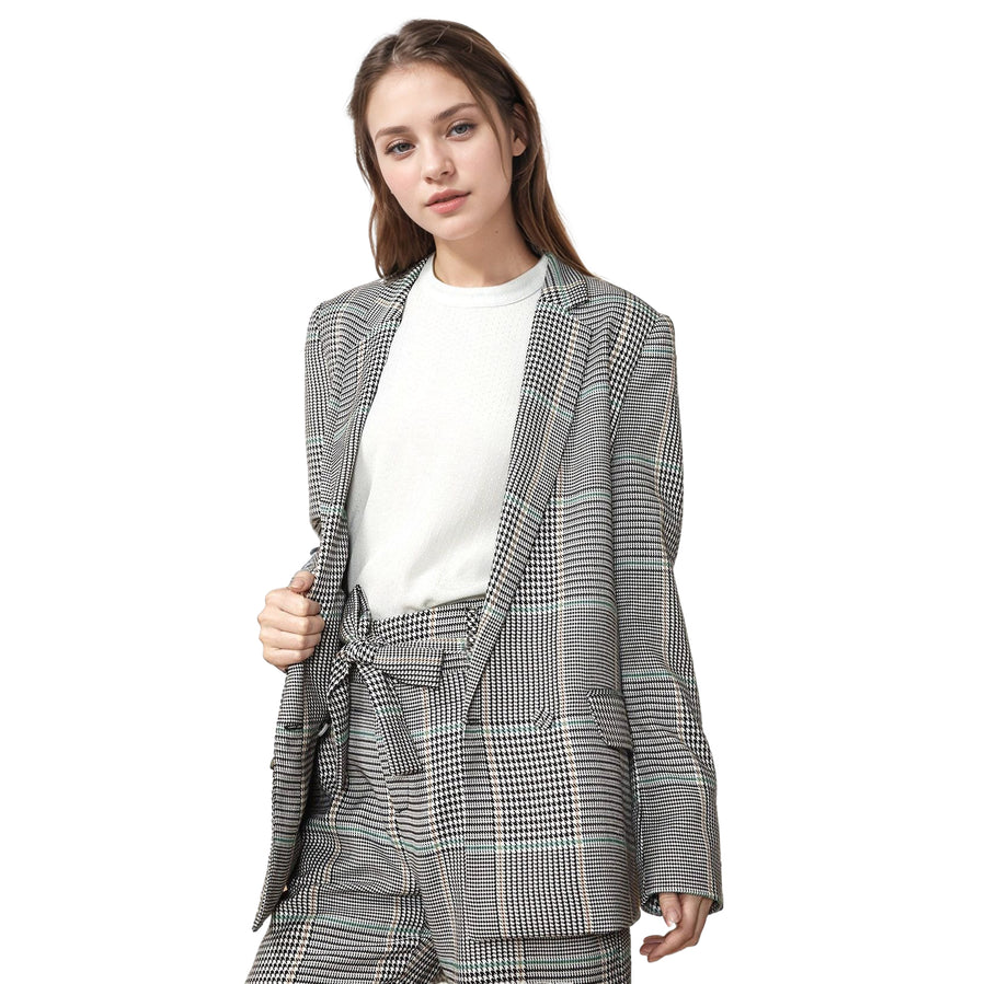 Women's Glen Plaid Blazer in Fall Glen