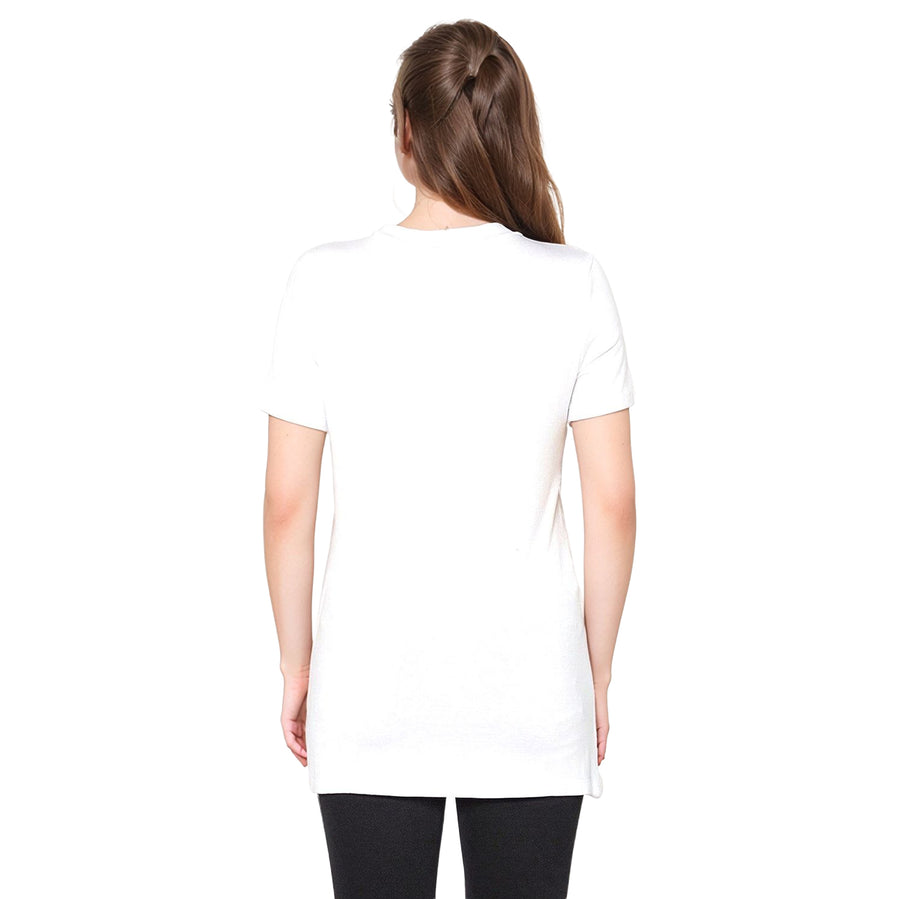 Women's V-neck Short Sleeve Basic Tee