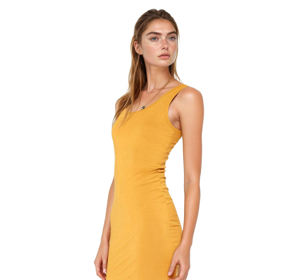 Women's Basic Scoop Neck Dress