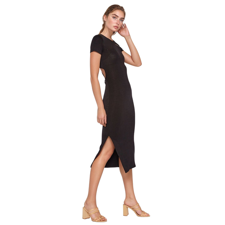 Women's Slit Back Long Dress