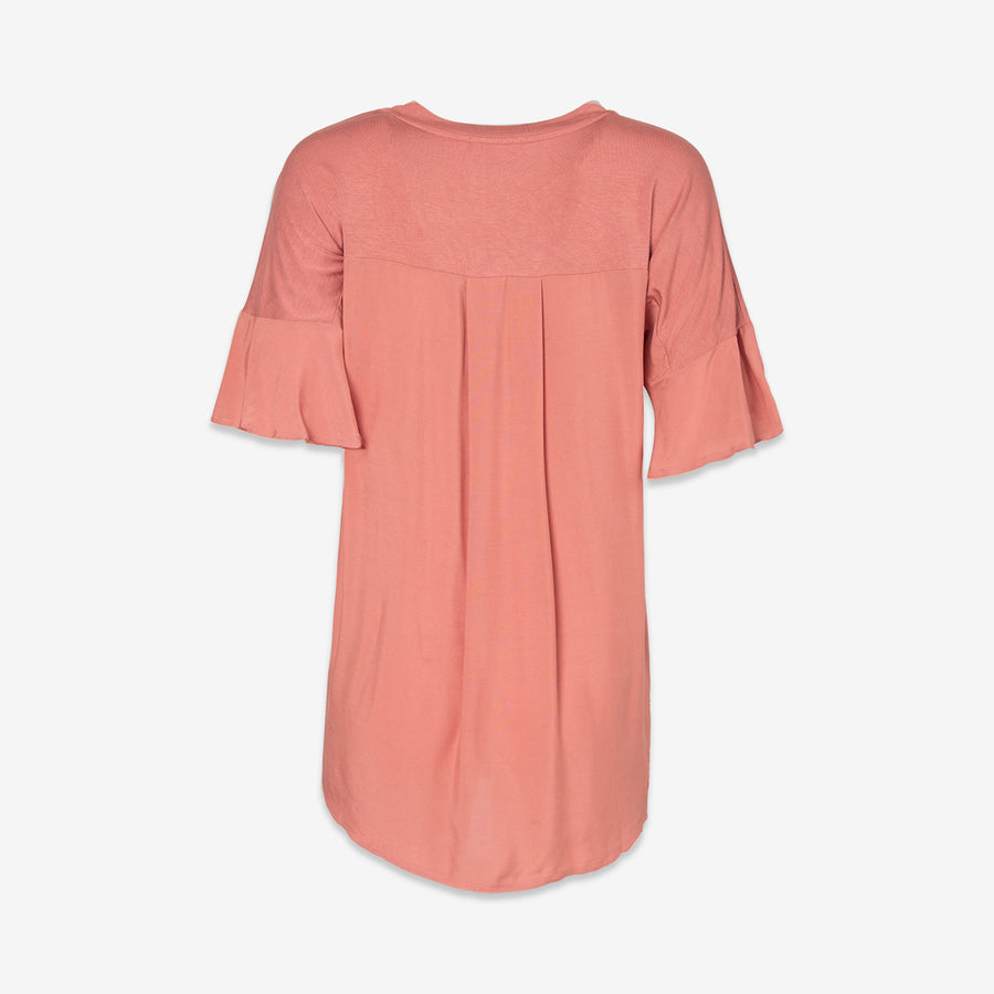 CLOSEOUT Womens Hi-Lo Oversized Tunic Top