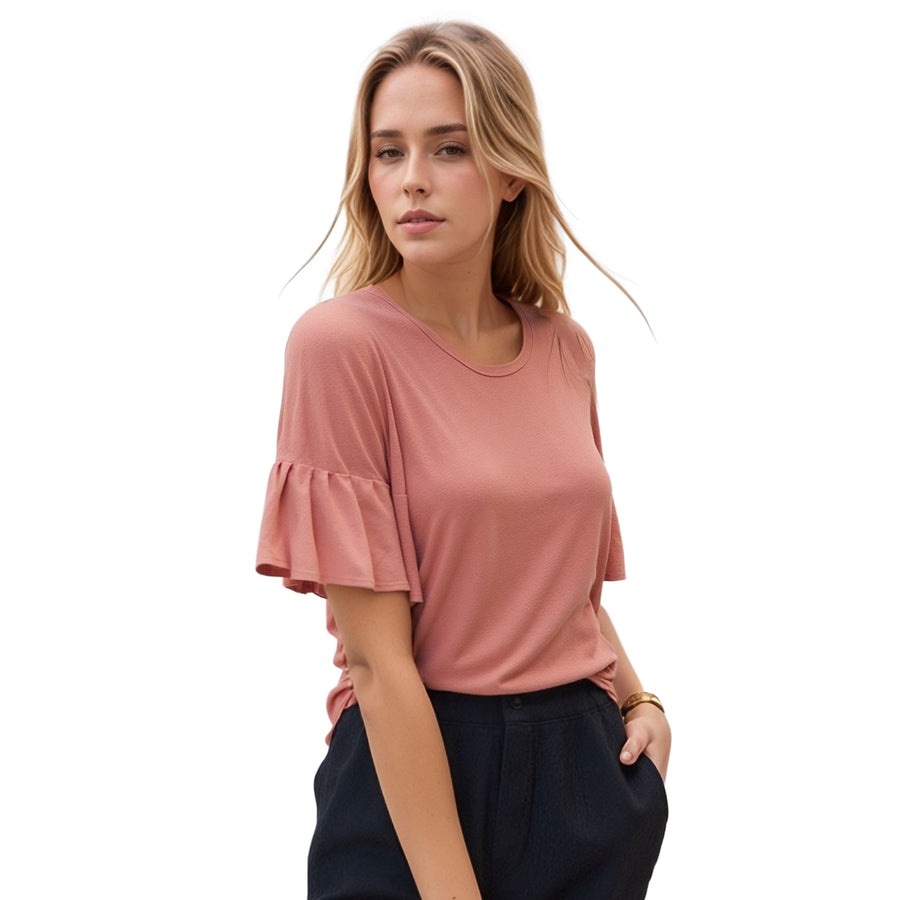 CLOSEOUT Womens Hi-Lo Oversized Tunic Top