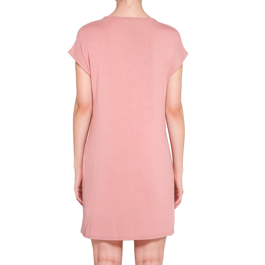 Women's V-Neck Mini Wrap Dress