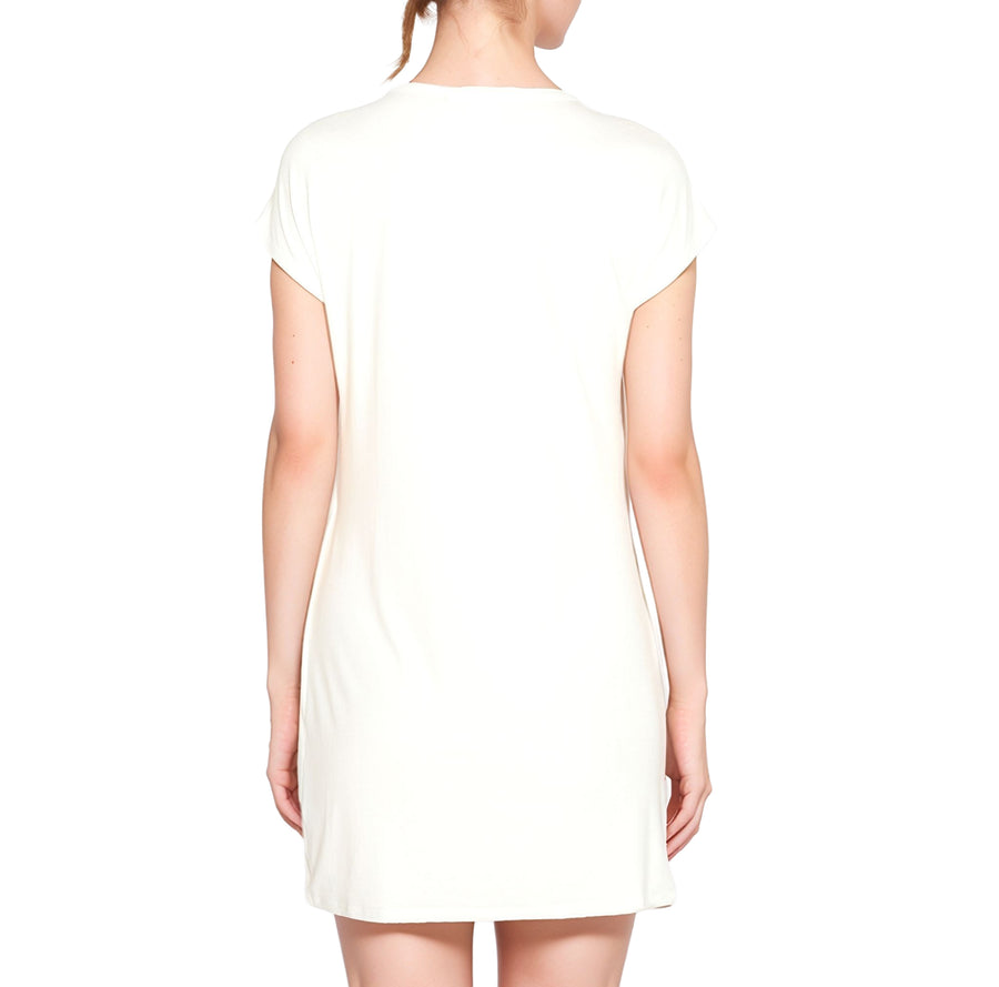 Women's V-Neck Mini Wrap Dress