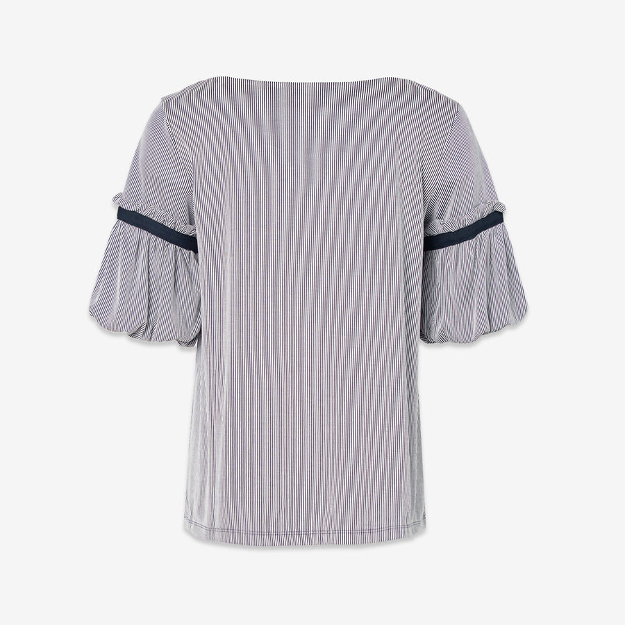 CLOSEOUT Womens Striped Knit Top