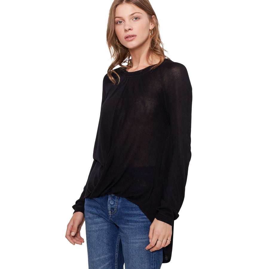 Ro & De Women's Wrap Hem Sweater - shopatkonus