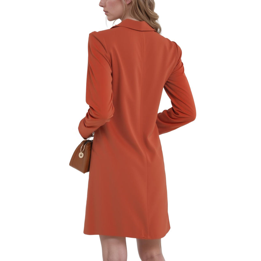 Women's Notch Collar Longline Jacket - shopatkonus