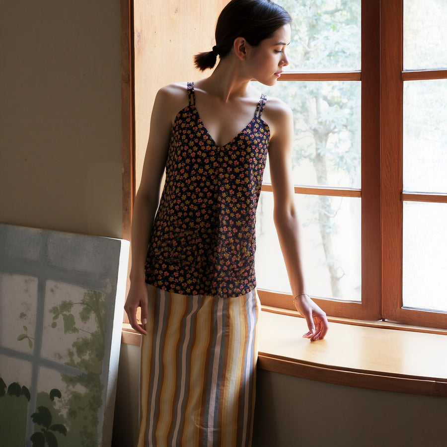 Pleione Inverted Pleat Camisole - shopatkonus