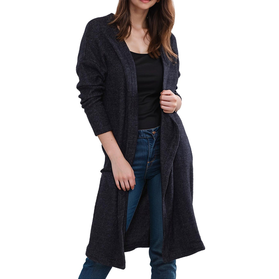 Women's Long Duster Cardigan - shopatkonus