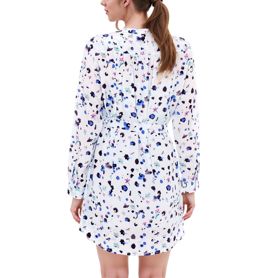 Women's 100% Silk Pleated Dress - shopatkonus