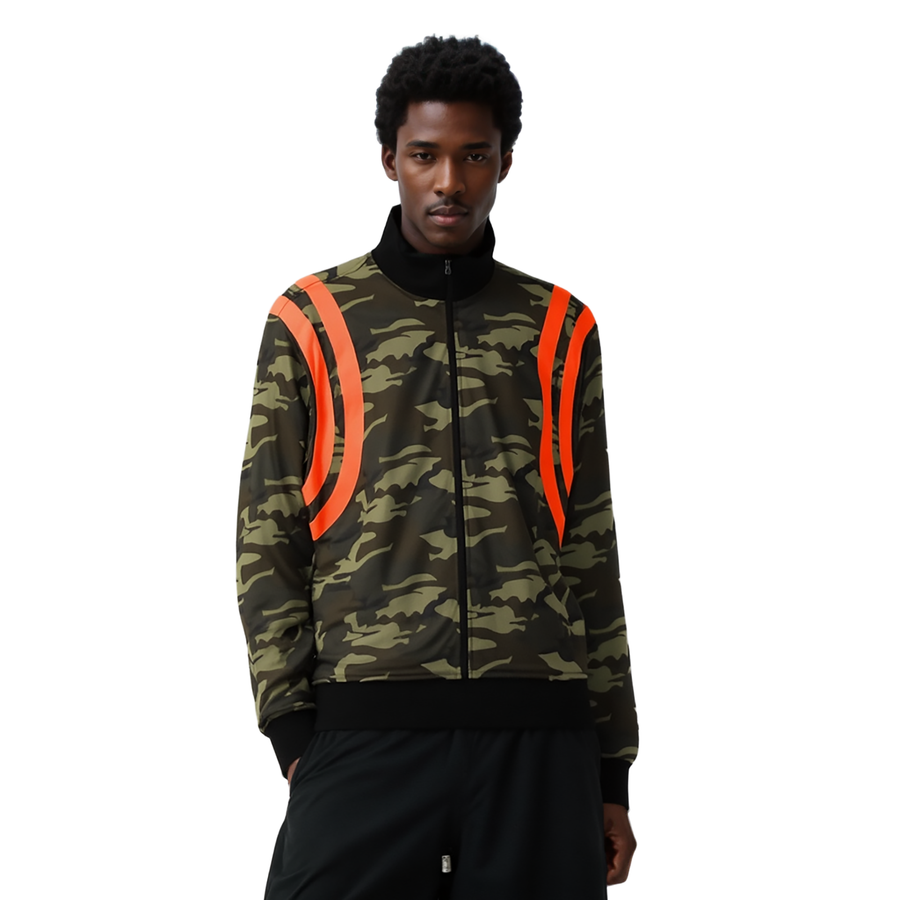 Blank State Men's Track Jacket in Camo - shopatkonus