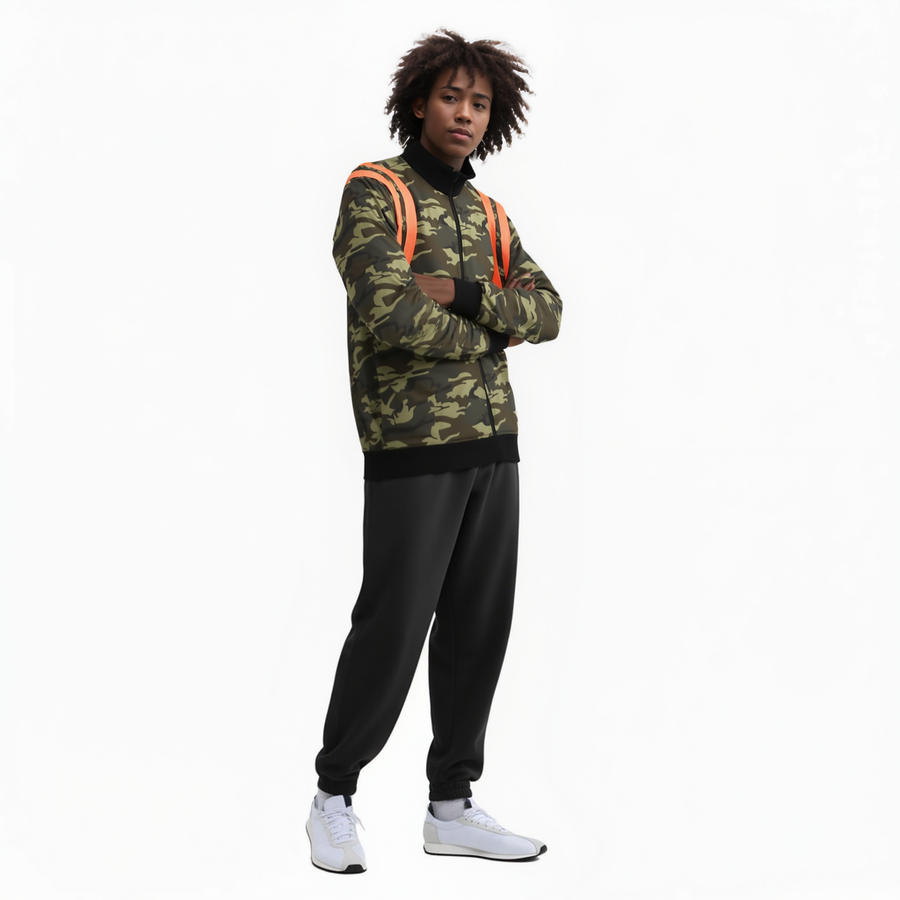 Blank State Men's Track Jacket in Camo - shopatkonus