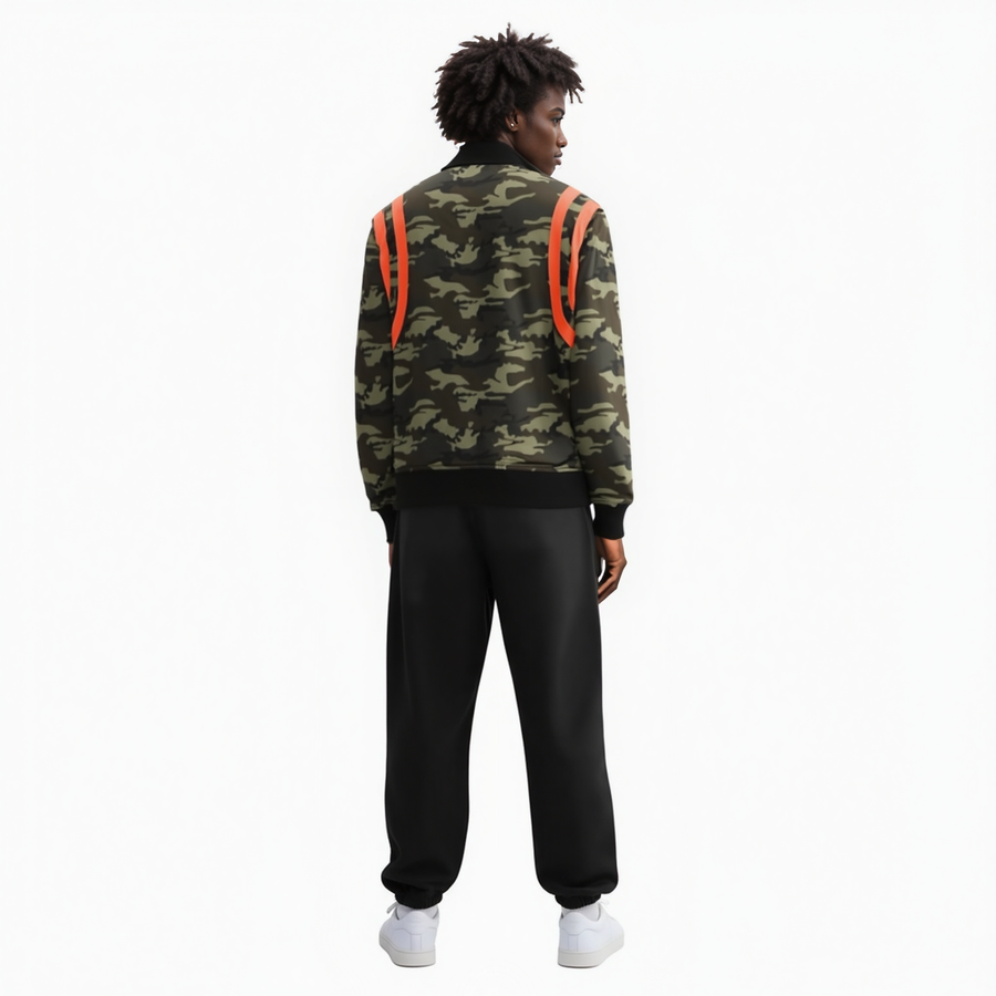 Blank State Men's Track Jacket in Camo - shopatkonus