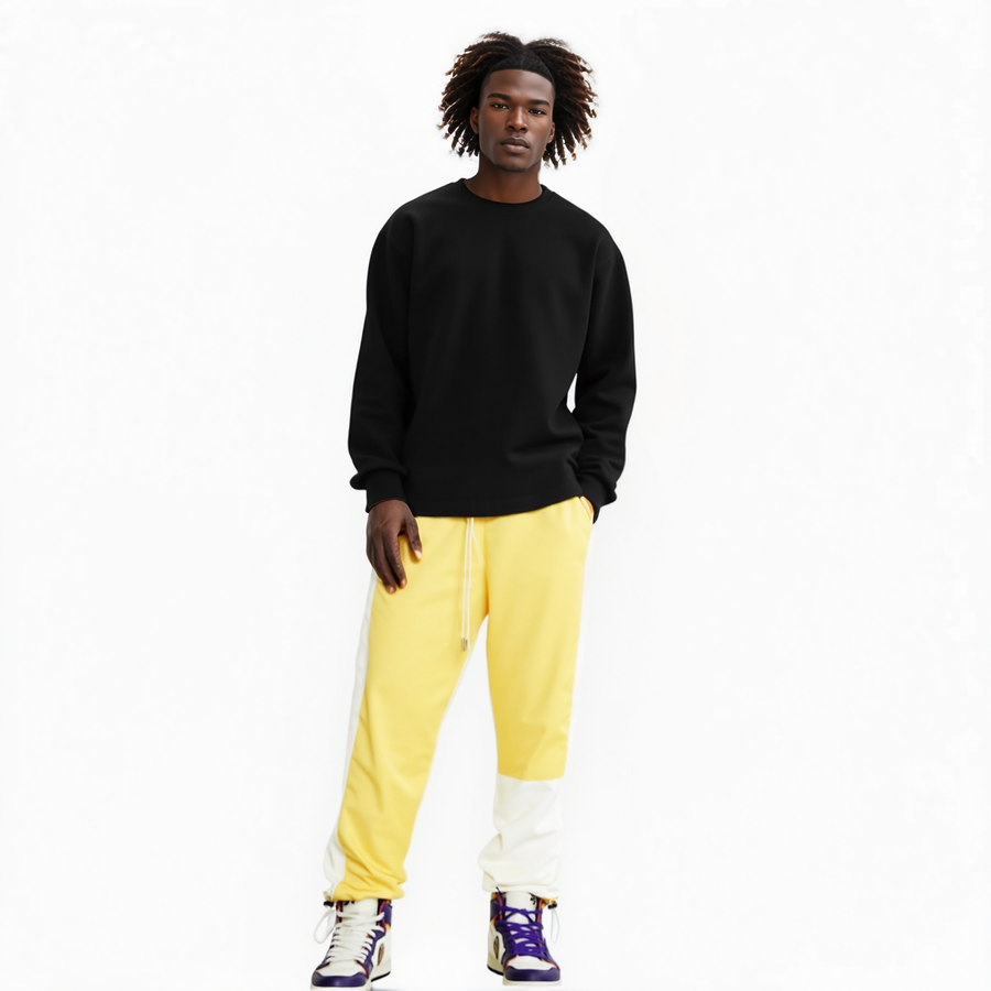 Blank State Men's 3 Stopper Swishy Pants in Yellow - shopatkonus