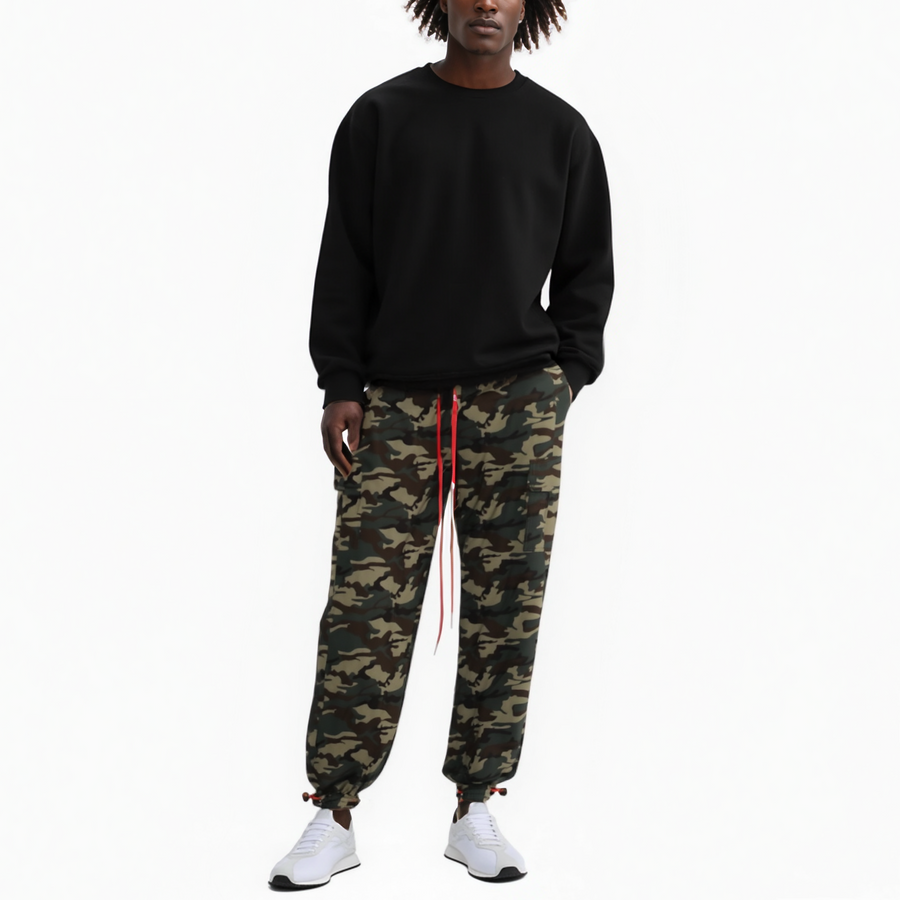 Blank State Men's 3 Stopper Swishy Cargo Pants In Camo - shopatkonus
