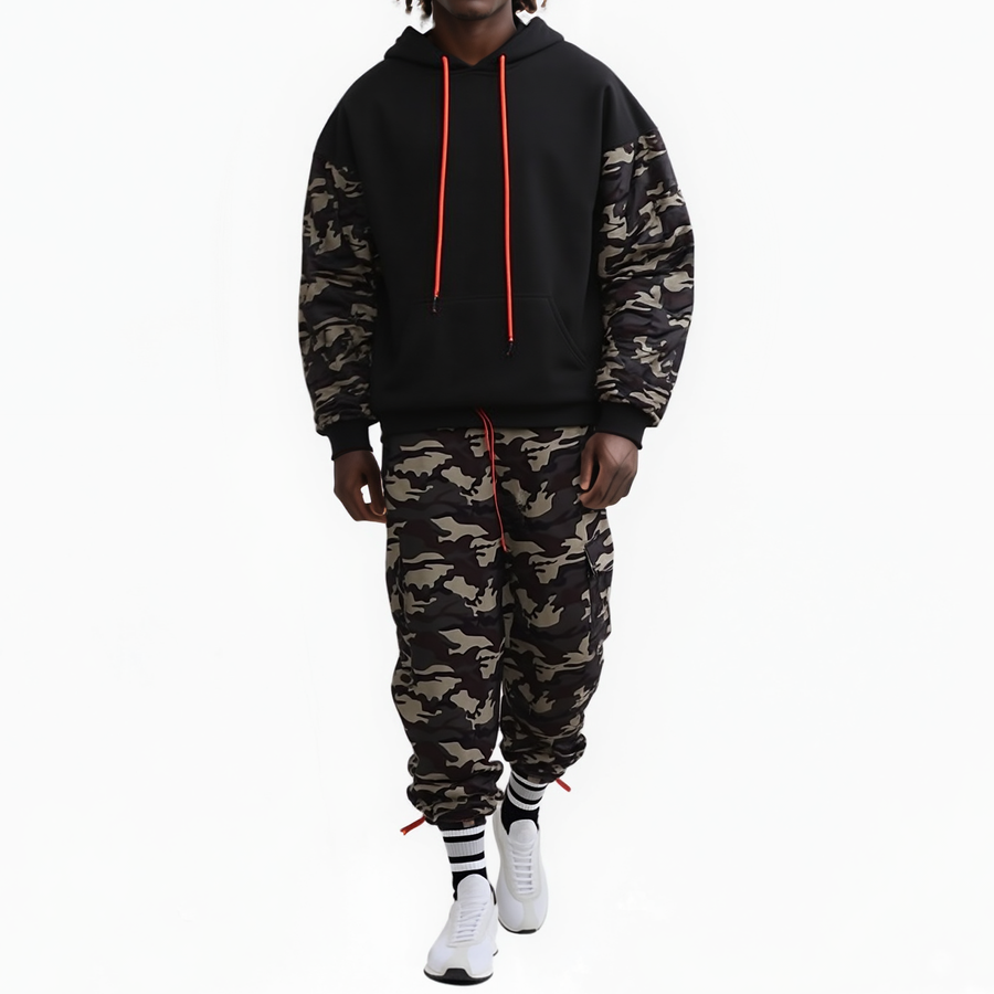 Blank State Men's 3 Stopper Swishy Cargo Pants In Camo - shopatkonus