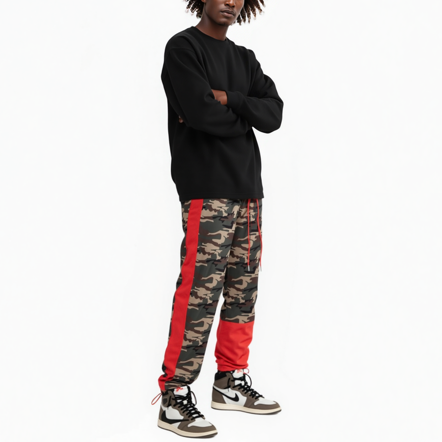 Blank State Men's 3 Stopper Swishy Pants in Camo - shopatkonus