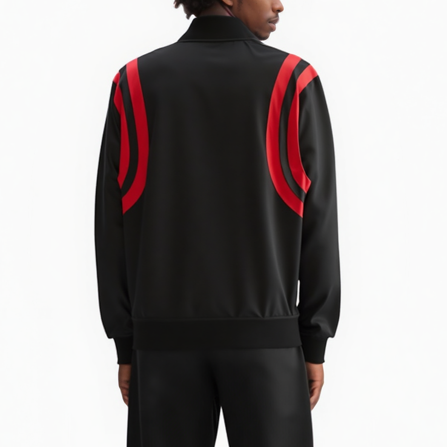 Blank State Men's Track Jacket in Black - shopatkonus