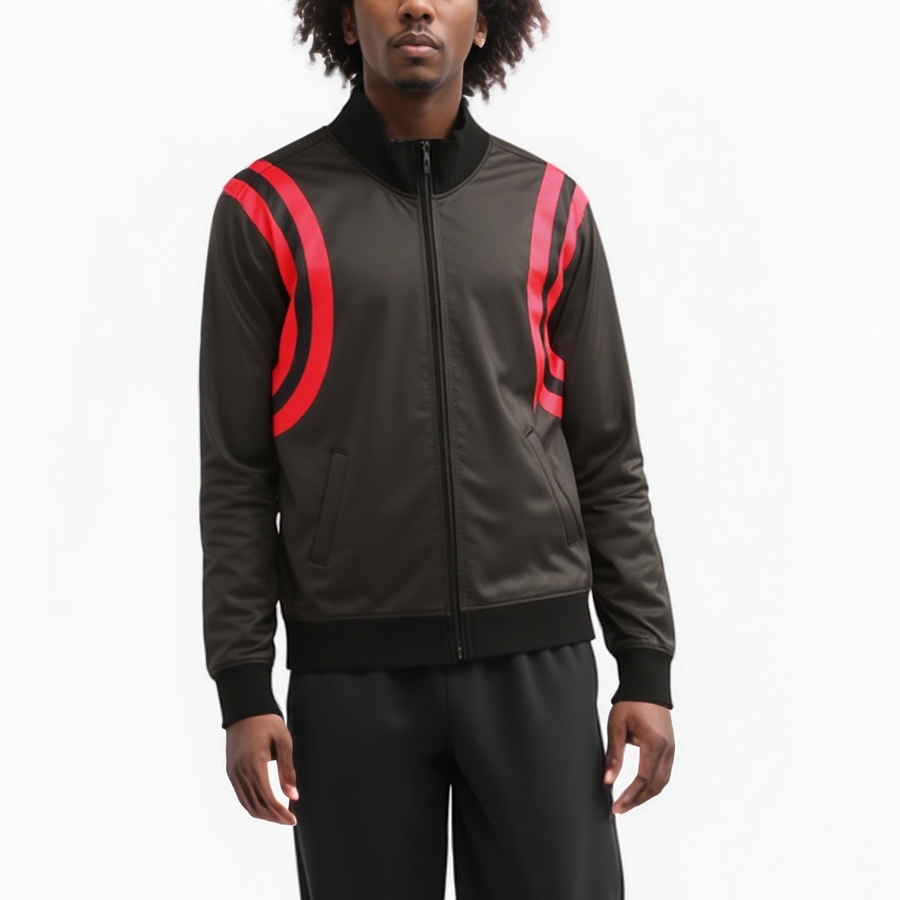 Blank State Men's Track Jacket in Black - shopatkonus