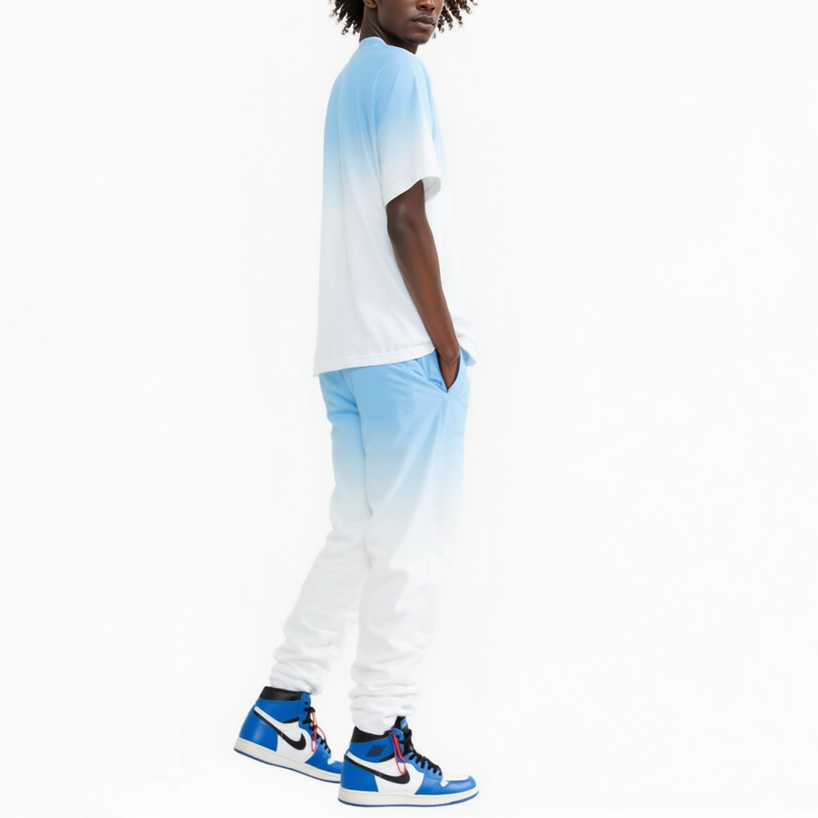 Blank State Men's 3 Stopper Swishy Pants in Ice Blue - shopatkonus