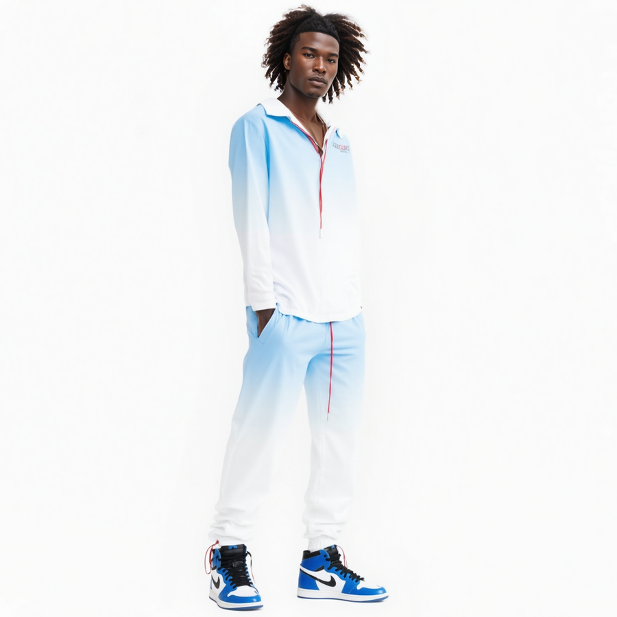 Blank State Men's 3 Stopper Swishy Pants in Ice Blue - shopatkonus