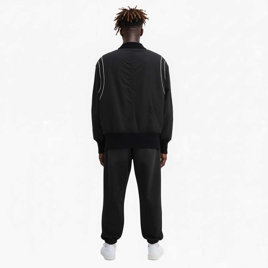 Konus Men's Oversize Bomber Jacket in Black - shopatkonus