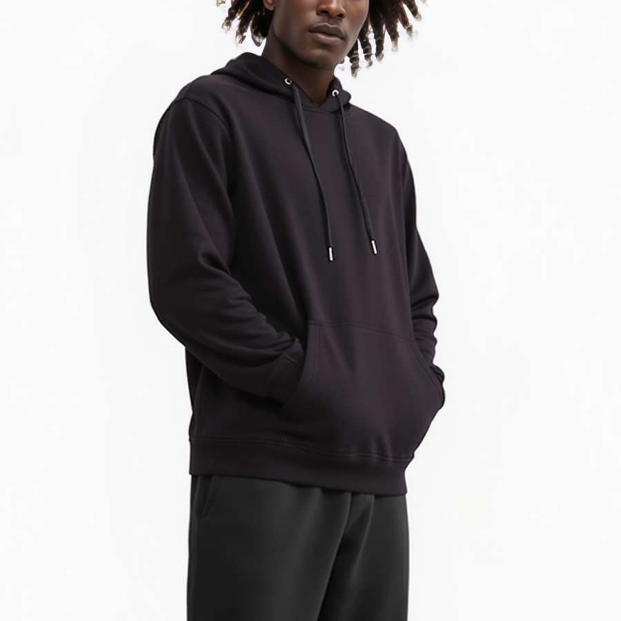 Konus Men's Pullover Hoodie w/ Scorpion Screen Print in Black - shopatkonus