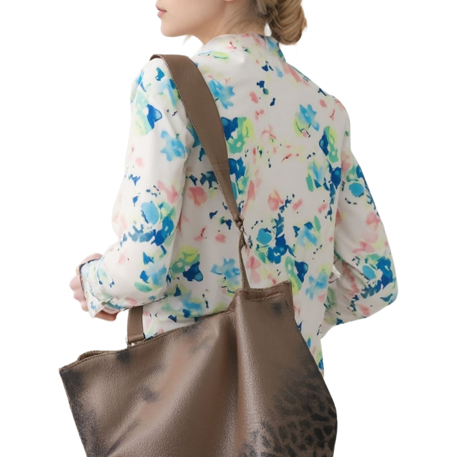 CLOSEOUT Women's Floral Printed Shirt In Dreamy Floral