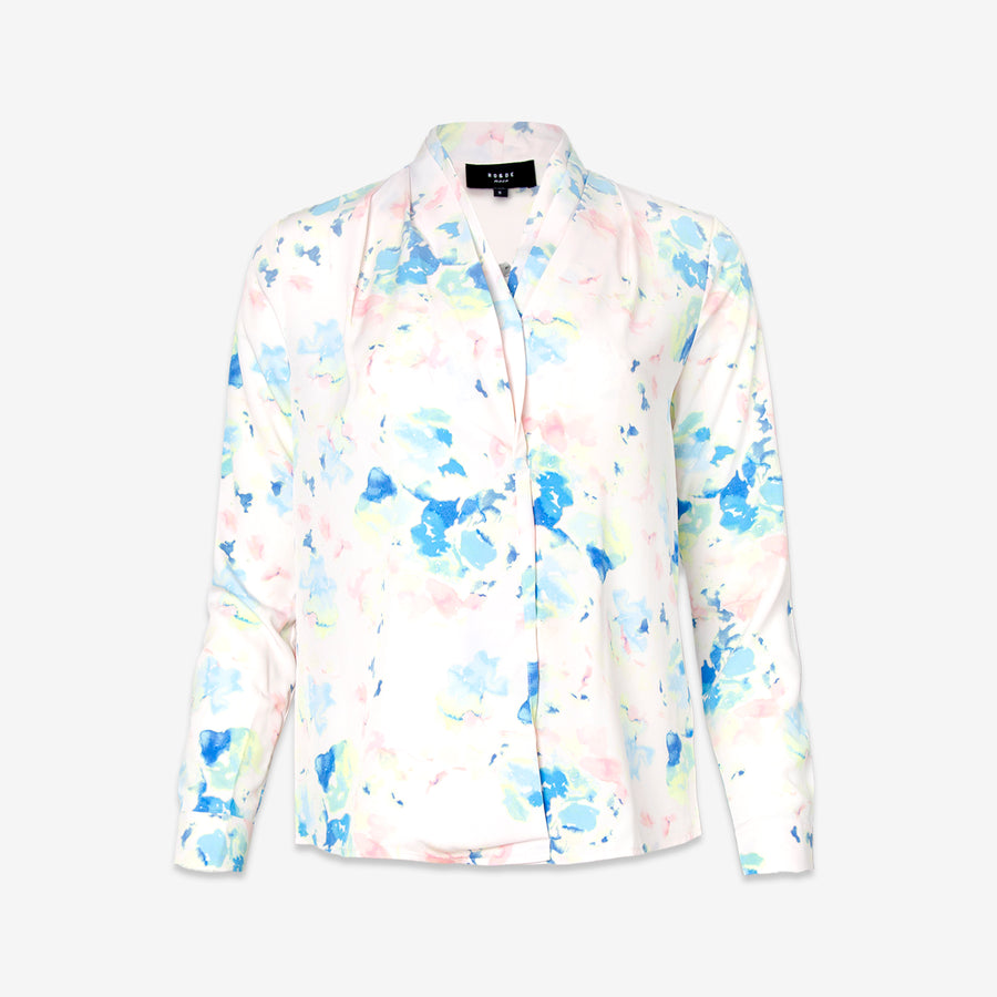 CLOSEOUT Women's Floral Printed Shirt In Dreamy Floral