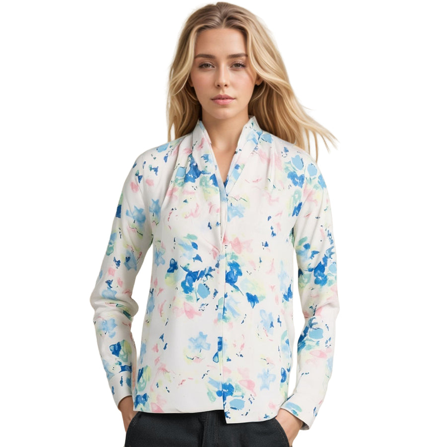 CLOSEOUT Women's Floral Printed Shirt In Dreamy Floral