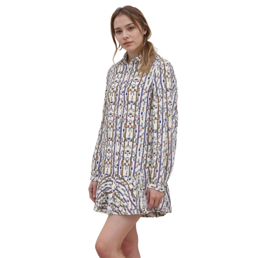 CLOSEOUT Women's Long Sleeve Bohemian Dress