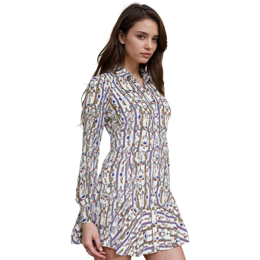 CLOSEOUT Women's Long Sleeve Bohemian Dress