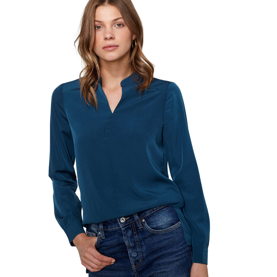 Women's Lace Back Blouse - shopatkonus