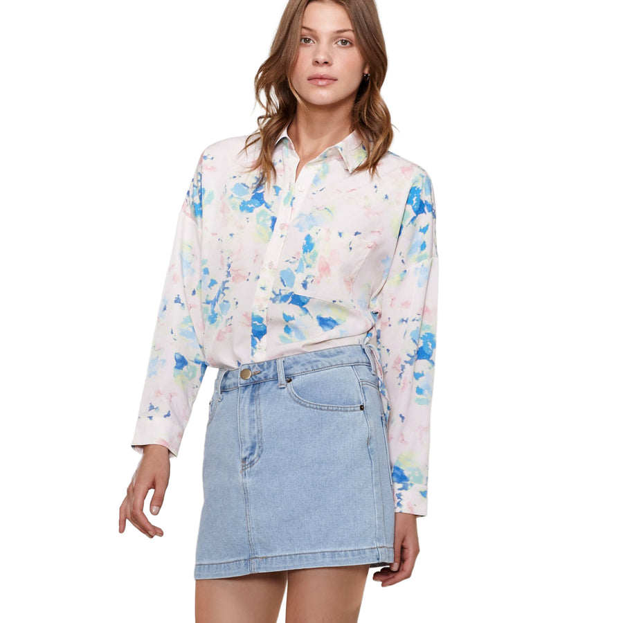 Women's Printed Shirt Blouse - shopatkonus