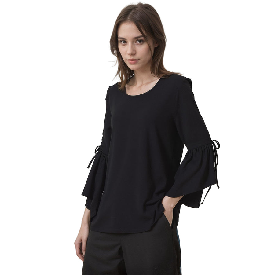 CLOSEOUT Women's Open Slit Selftie Top