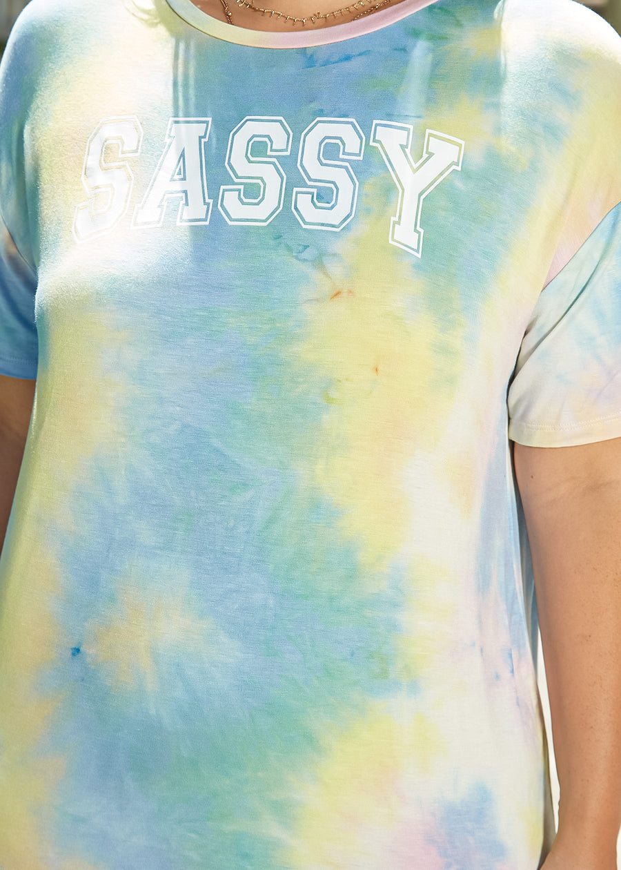 Plus Size Sassy Basic T-Shirt - shopatkonus