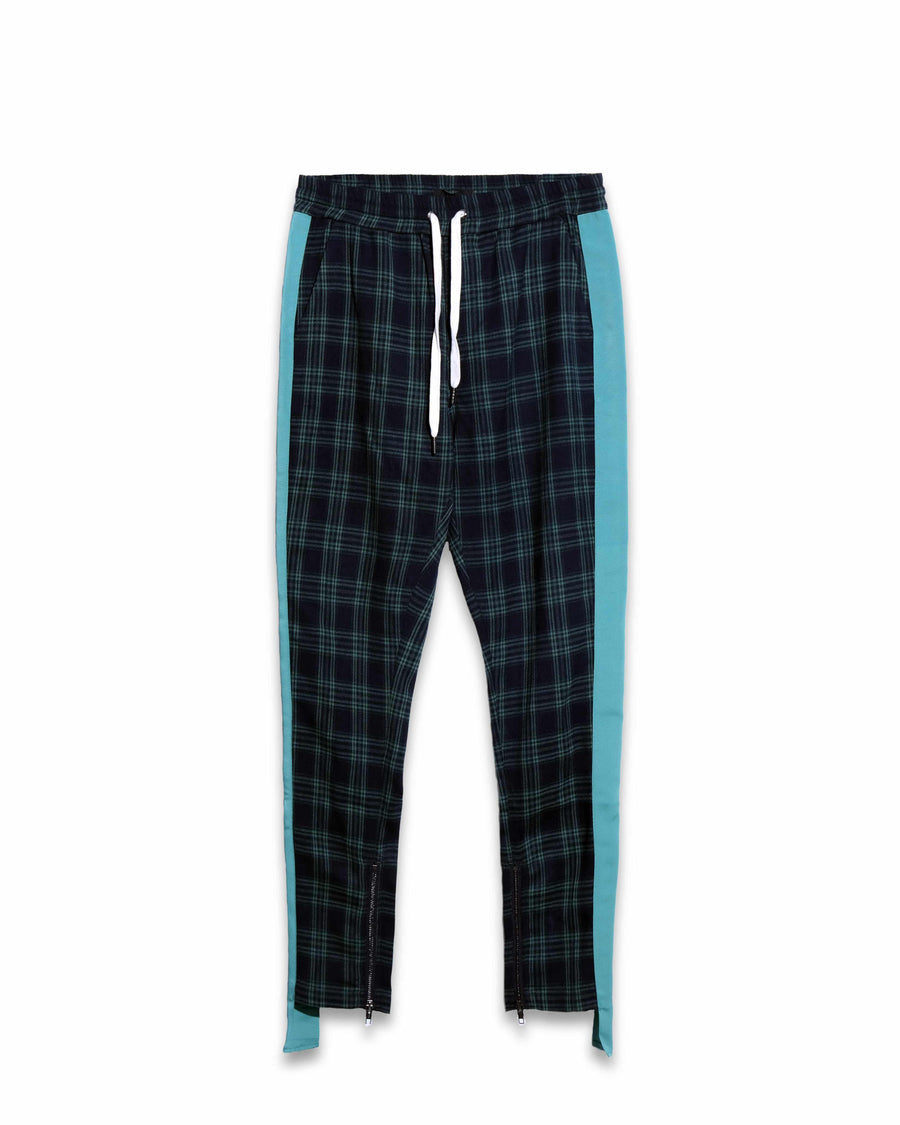 Konus Men's Plaid Pants in Green - shopatkonus