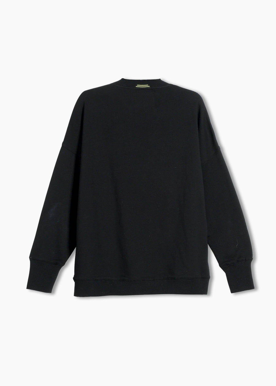 Konus Men's Sweatshirt w/ Reflective Tape in Black - shopatkonus