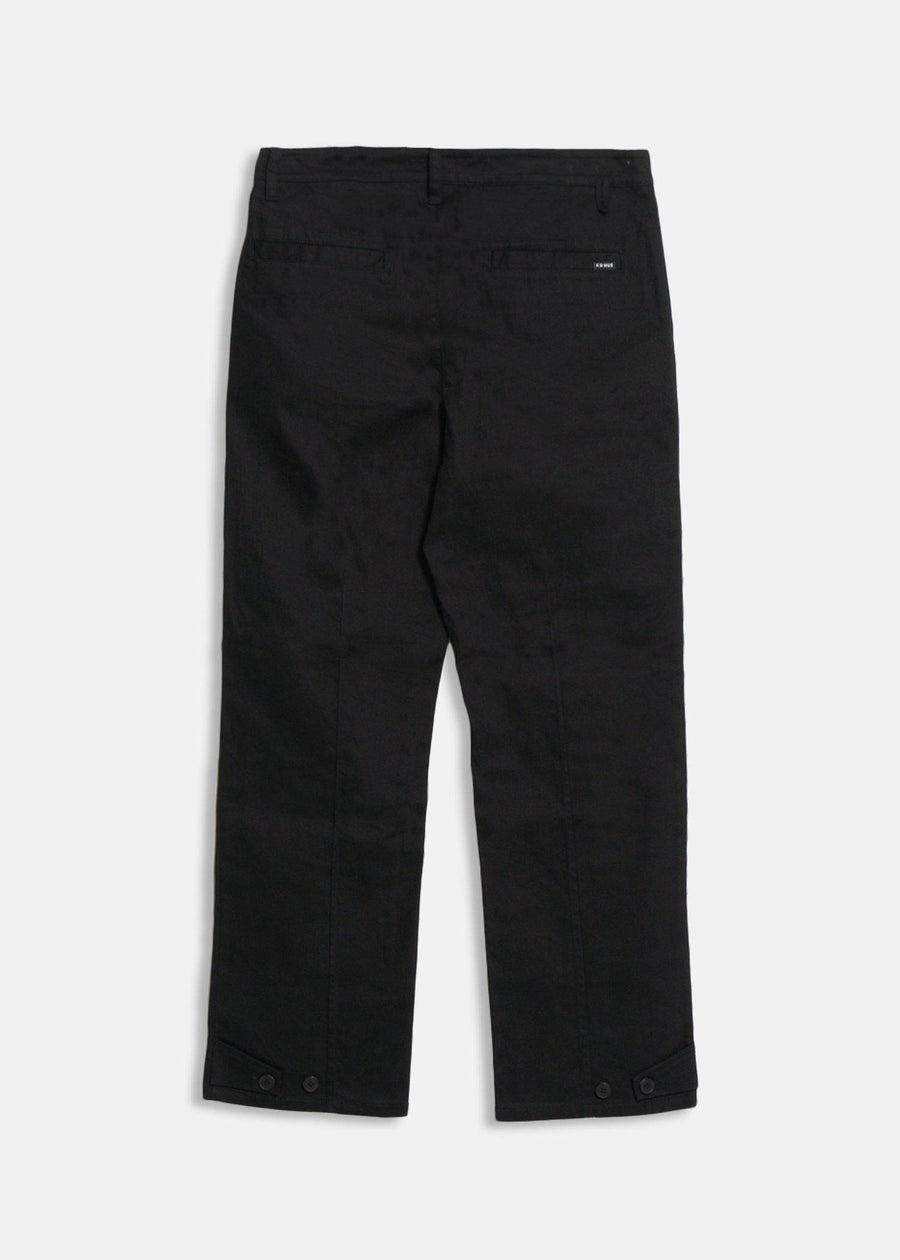 Konus Men's Cargo Pants with Removable Pocket in Black - shopatkonus