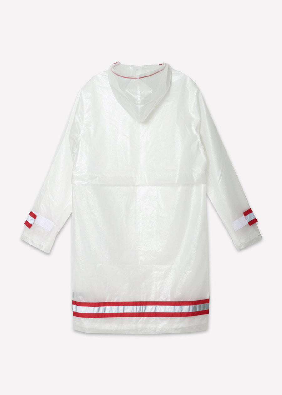 Konus Men's Translucent Coat in White - shopatkonus