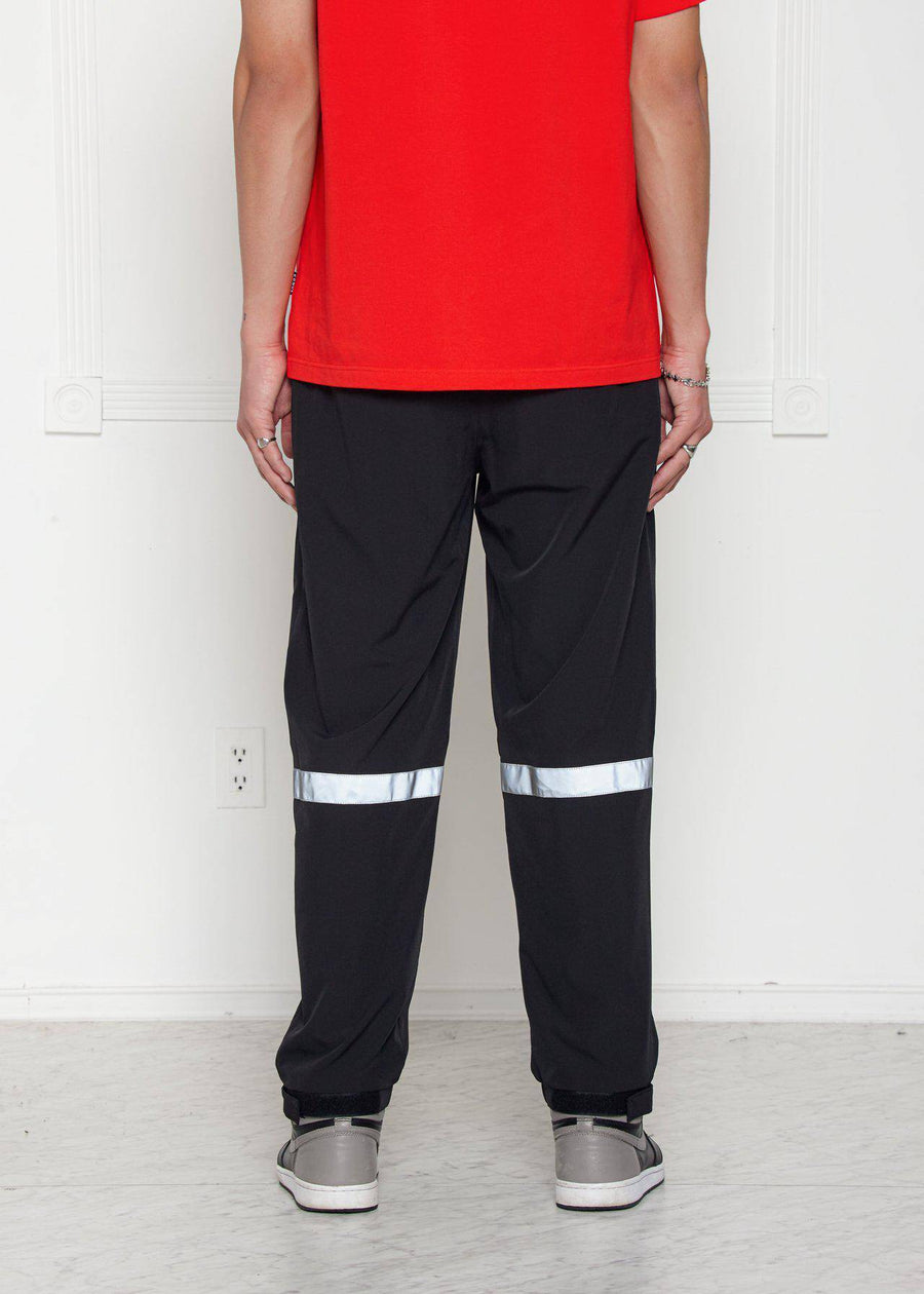 Konus Men's Reflective Wind Cargo Pants in Black - shopatkonus